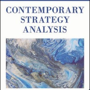Test Bank for Contemporary Strategy Analysis: Text and Cases Edition 9th Edition Grant 