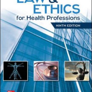 Test Bank for Law and Ethics for Health Professions 9th Edition Judson