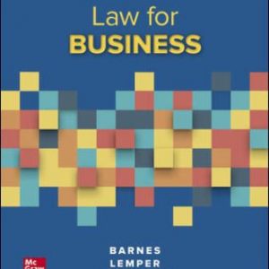Test Bank for Law for Business 14th Edition Barnes