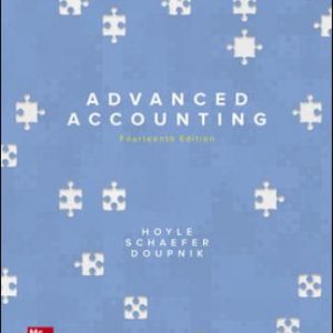 Test Bank for Advanced Accounting 14th Edition  Hoyle