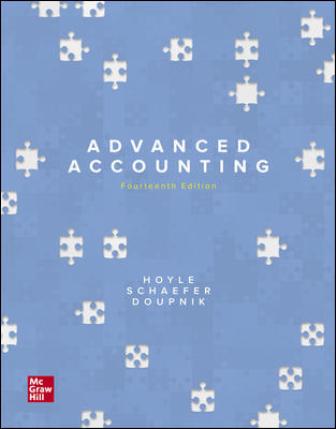 Test Bank for Advanced Accounting 14th Edition  Hoyle