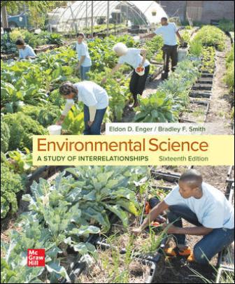 Test Bank for Environmental Science 16th Edition Enger