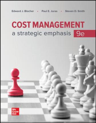 Test Bank for Cost Management: A Strategic Emphasis 9th Edition Blocher