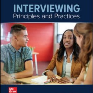 Test Bank for Interviewing: Principles and Practices 16th Edition Stewart