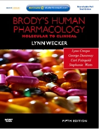 Test Bank for Brody's Human Pharmacology 5th Edition Wecker Test Bank for Brody's Human Pharmacology 5th Edition Wecker