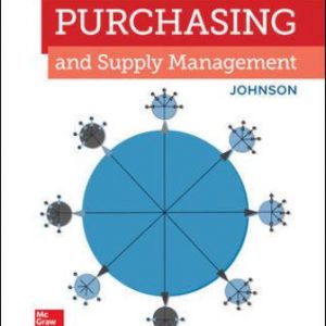 Solution Manual for Purchasing and Supply Management 16th Edition Johnson