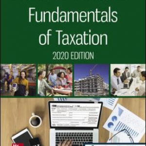 Test Bank for Fundamentals of Taxation 2020 Edition 13th Edition Cruz 