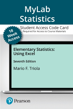 Solution Manual for Elementary Statistics Using Excel 7th Edition Triola