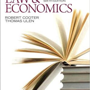 Test Bank for Law and Economics 6th Edition Cooter