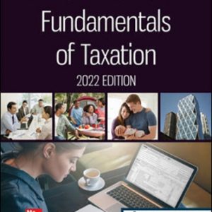 Test Bank for Fundamentals of Taxation 2022 Edition 15th Edition Cruz