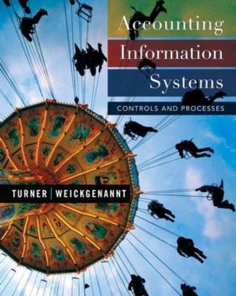 Test Bank for Accounting Information Systems: Controls and Processes 1st Edition Turner Test Bank for Accounting Information Systems: Controls and Processes 1st Edition Turner