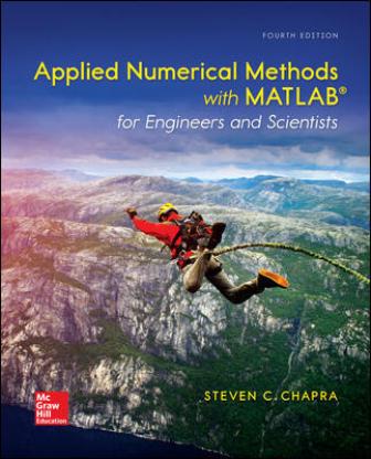 Solution Manual for Applied Numerical Methods with MATLAB for Engineers and Scientists 4th Edition Chapra