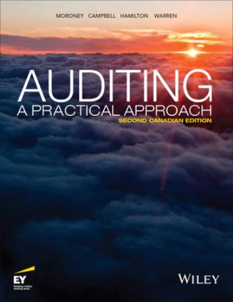 Test Bank for Auditing: A Practical Approach 2nd Canadian Edition Moroney