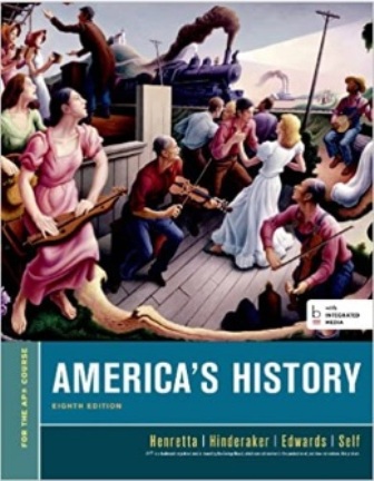 Test Bank for America's History, For the AP Course 8th Edition Henretta Test Bank for America's History, For the AP Course 8th Edition Henretta
