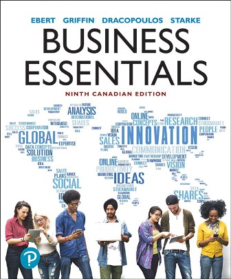 Test Bank for Business Essentials 9th Canadian Edition Ebert