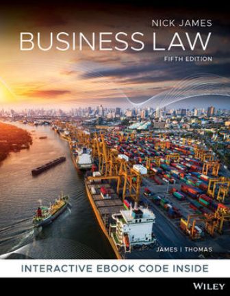 Test Bank for Business Law 5th Edition James