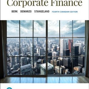 Solution Manual for Corporate Finance 4th Canadian Edition Berk