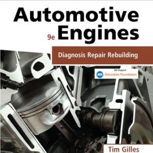 Test Bank for Automotive Engines: Diagnosis Repair and Rebuilding 9th Edition Gilles