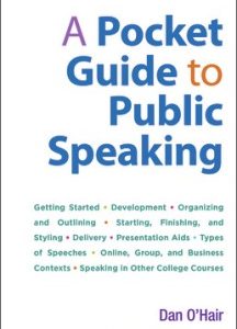 A Pocket Guide to Public Speaking 7th Edition O'Hair - Test Bank