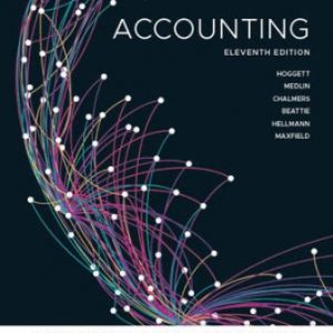 Accounting 11th Edition Hoggett - Test Bank