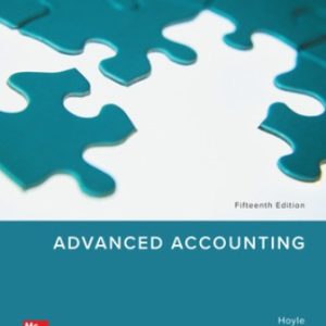 Advanced Accounting 15th Edition Hoyle - Solution Manual