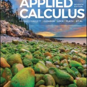 Applied Calculus 7th Edition Hughes-Hallett - Solution Manual