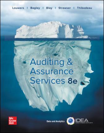 Auditing and Assurance Services 8th Edition Louwers - Solution Manual 