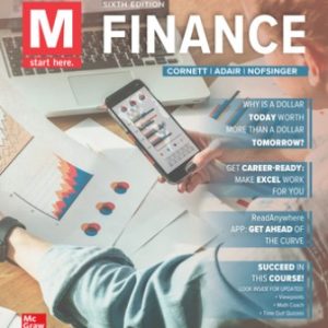 M Finance 6th Edition Cornett - Test Bank