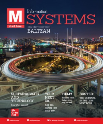 M Information Systems 7th Edition Baltzan - Solution Manual
