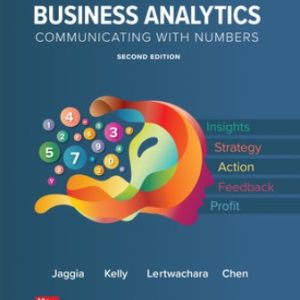 Business Analytics 2nd Edition Jaggia - Test Bank