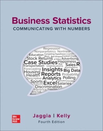 Business Statistics: Communicating with Numbers 4th Edition Jaggia - Solution Manual 