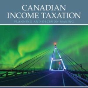 Canadian Income Taxation 2022/2023 25th Edition Buckwold - Solution Manual