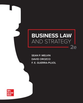 Business Law and Strategy 2nd Edition Melvin - Test Bank