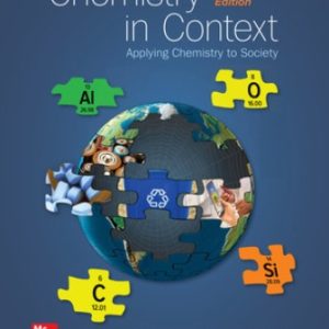 Chemistry in Context 10th Edition American Chemical Society - Test Bank