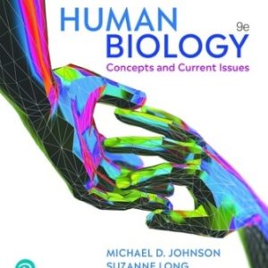 Human Biology Concepts and Current Issues 9th Edition Johnson - Test Bank