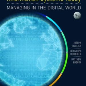 Information Systems Today Managing in the Digital World 9th Edition Valacich - Solution Manual