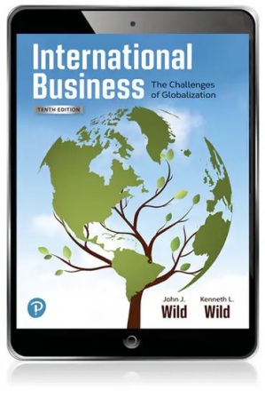 International Business: The Challenges of Globalization 10th Edition Wild - Test Bank