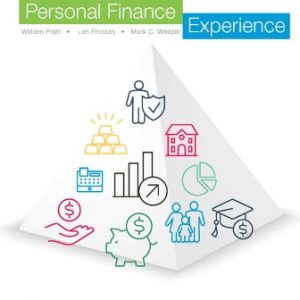 Personal Finance Experience 1st Edition Pratt - Test Bank