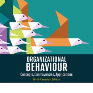 Organizational Behaviour 9th Canadian Edition Langton - Test Bank 