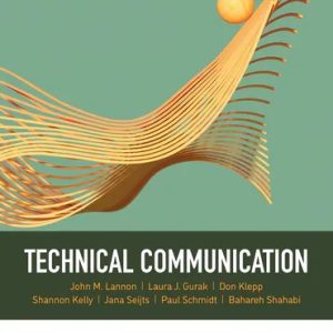 Technical Communication 9th Canadian Edition Lannon - Test Bank