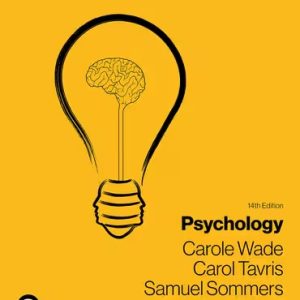 Psychology 14th Edition Wade - Test Bank