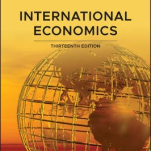 International Economics 13th Edition Salvatore - Test Bank