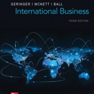 International Business 3rd Edition Geringer - Test Bank