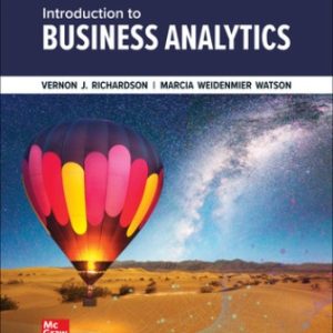 Introduction to Business Analytics 1st Edition Richardson - Test Bank