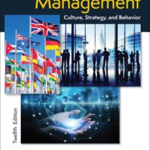 International Management: Culture Strategy and Behavior 12th Edition Doh - Solution Manual