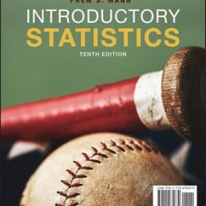 Introductory Statistics 10th Edition Mann - Solution Manual