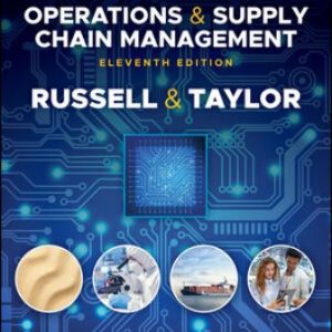 Operations and Supply Chain Management 11th Edition Russell - Solution Manual