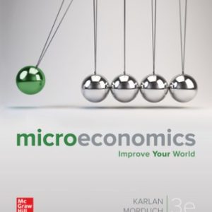 Microeconomics 3rd Edition Karlan - Test Bank