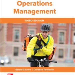 Operations Management 3rd Edition Cachon - Test Bank