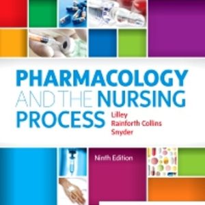Pharmacology and the Nursing Process 9th Edition Lilley - Test Bank